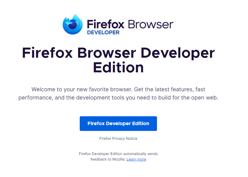 firefox-developer-edition
