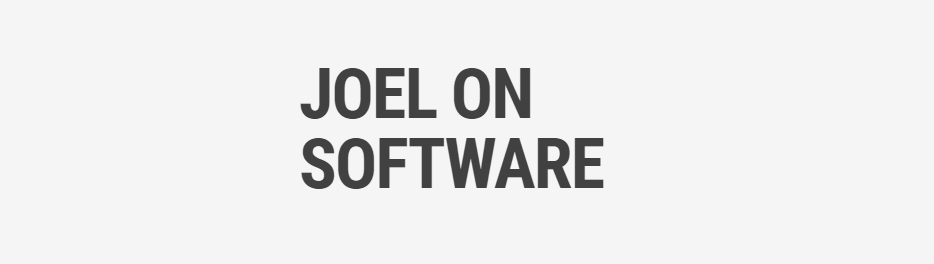 joel-on-software